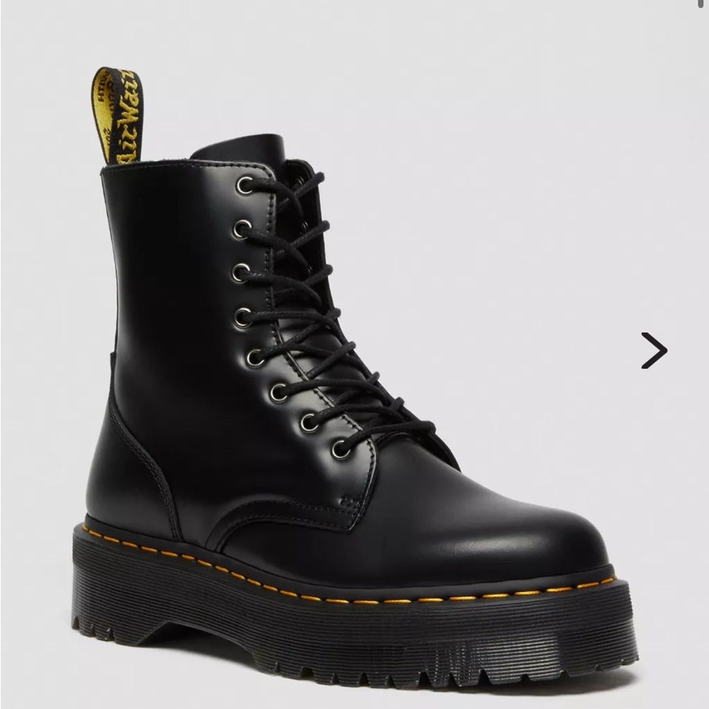 Dr Martens Platform Jadon Boots Smooth Leather
